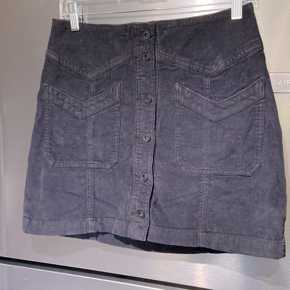 Free People corduroy skirt